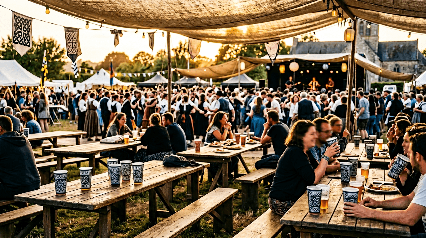 Événementiel breton 2026 : le gobelet réutilisable s'impose