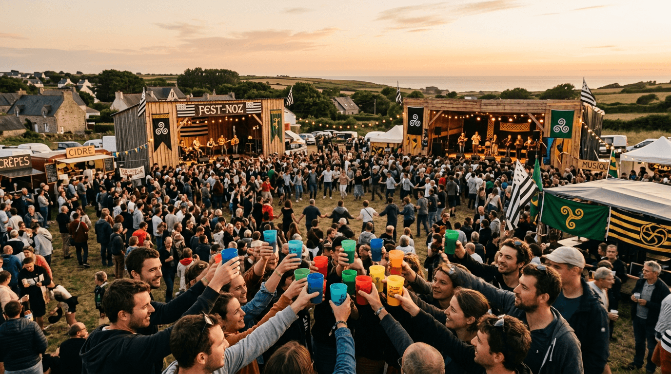 Festivals bretons 2025 : le bilan zéro déchet en chiffres