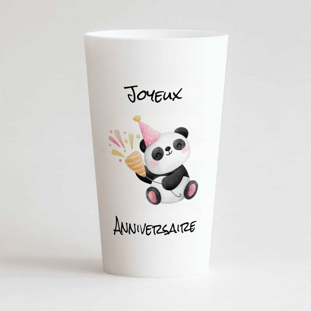 Gobelet personnalisé Anniversaire Enfant Panda – CUP 25-33 Digital