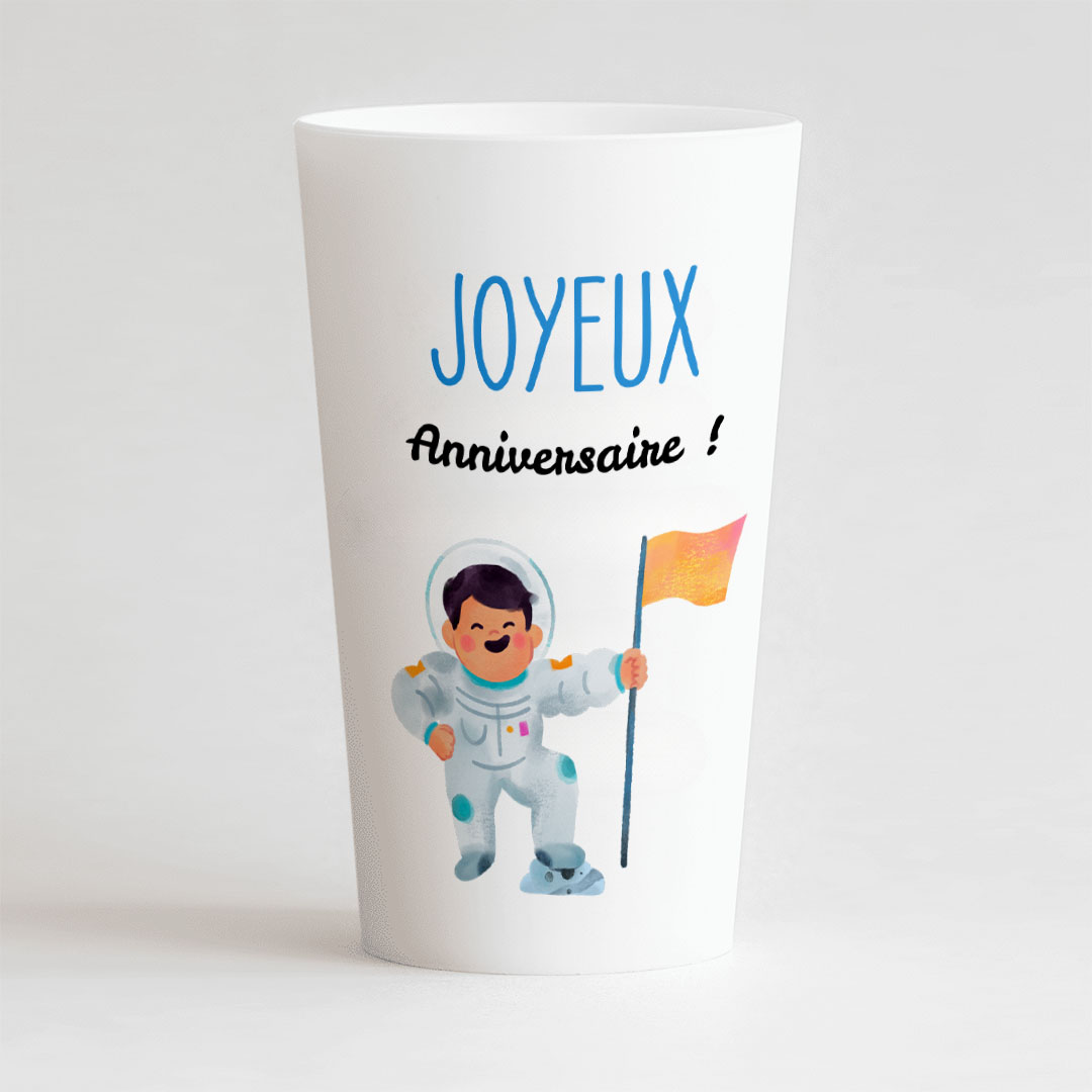 Gobelet Personnalisé Anniversaire Enfant Astronaute – CUP 25-33 Digital